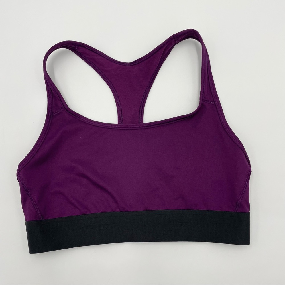 Victoria’s Secret Sports Bra‎ The Player Racerback Purple Size Medium Athletic